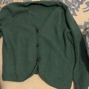 Madewell Forest Green Women's Cardigan